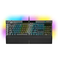 Corsair K100 RGB, Kabelgebunden, USB, Optomechanischer Schlüsselschalter, QWERTY