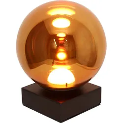 Eco-Light LED-Tischleuchte Altair Alu, Eisen, Stahl & Metall Orange Bernstein