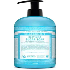 Dr. Bronner’s Baby-Mild Flüssigseife Für Körper und Haar ohne Parfümierung 710 ml