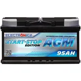 Electronicx AGM Autobatterie 95Ah 12V