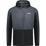 Mons Royale Herren Diversion Merino Wind Jacke (Größe S, schwarz)