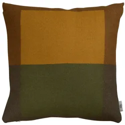 Røros Tweed - Syndin Kissen, 50 x 50 cm, dunkelgrün 'moorland'