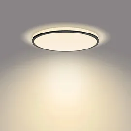 Philips Ozziet 1 rund schwarz