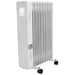 Ölradiator Öl Radiator Elektroheizung Heizung 9-Rippen 2000 W weiß