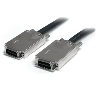 Startech StarTech.com 2m Infiniband SCSI SAS Kabel extern - SFF-8470 auf SFF8470 - Serial Attached SCSI SAS Kabel