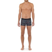 HOM Boxer Brief - Amour, Boxershorts, Unterwäsche, gemustert Schwarz/Print
