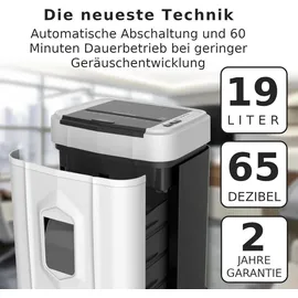LMG AUTO120P4 Aktenvernichter mit Partikelschnitt