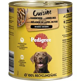PEDIGREE Hundedosenfutter Kaninchen & Karotten 12 x 800 g