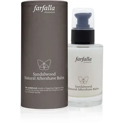 Farfalla Natural Aftershave Balm Sandalwood (neue Aufmachung), 100 Milliliter