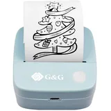G&G GA-SD001BL Thermodirekt-Drucker 30 mm, 25 mm, 15mm