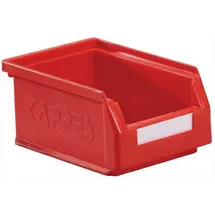 RasterPlan Sichtlagerkasten L160xB105xH75mm PE rot KAPPES