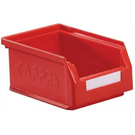 RasterPlan Sichtlagerkasten L160xB105xH75mm PE rot KAPPES
