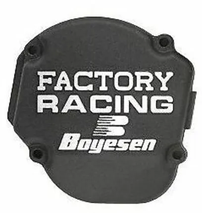 Boyesen Factory Racing Ignition Cover Zwart Yamaha YZ125