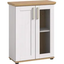 xonox.home Vitrine Verona 64 x 37 x 88 cm Weiß