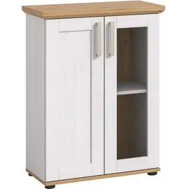 xonox.home Vitrine Verona 64 x 37 x 88 cm Weiß