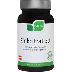 Nicapur Zinkcitrat 30 Kps 60 ST