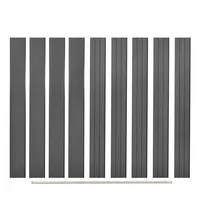 vidaXL Ersatz-Zaunbretter 9 Stk. WPC 170 cm Grau