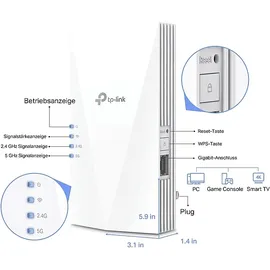 TP-Link RE3000X AX3000 Mesh WiFi 6