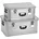 Aluboxen Set 47L und 80L grau/silber 47 00