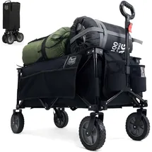 Timber Ridge Bollerwagen Faltbar schwarz