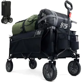 Timber Ridge Bollerwagen Faltbar schwarz