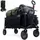 Timber Ridge Bollerwagen Faltbar schwarz