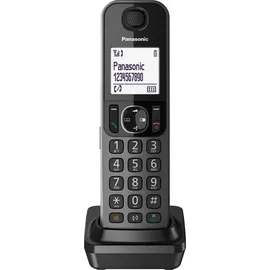 Panasonic KX-TGF320E, DECT, Schwarz, LCD, AAA, 1,88 - 1,9 Hz, Wall/Desk - Schwarz