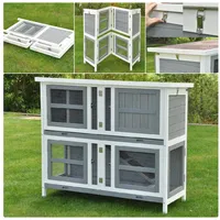 Nanook shop Nanook Hasenstall XL Linus faltbar grau 120x50x104