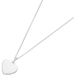 Smart Jewel Kette Herz Anhänger, Karte, Silber 925 Ketten   Silber Damen 