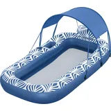 BESTWAY Poolmatte Comfort Plush mit Sonnenschutzdach 198 x 112 cm