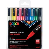 Uni-Ball POSCA PC-3M 8er Set