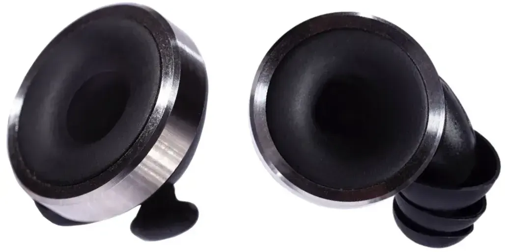 Limousine Earplugs Earplugs Knops Smooth Black - Gehörschutz