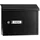 ARREGUI V4074 Maxi Durchwurfbriefkasten Schwarz inkl. Zeitungsfach