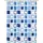 KLEINE WOLKE Duschvorhang Clipper 120 x 200 cm azurblau