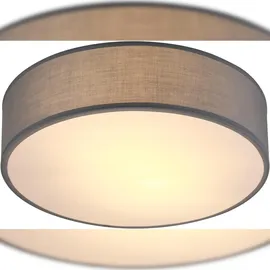 monzana Deckenlampe 1-flammig rund grau