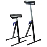 Helo24 Rollenbock Rollbock Klappbock Teleskop 67-106 cm Arbeitsbock Bock 2er Set