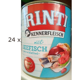 Rinti Kennerfleisch Seefisch 24 x 800 g