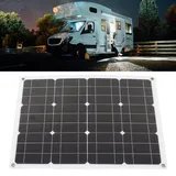 [solarpanel] [monokristallines Solarpanel] 40 W Mit 100-a-regler, Ip65 Wasserdicht, Hohe Effizienz Für Camping, Boote, Wohnmobile