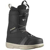 Salomon Faction Boa Snowboardschuhe - Black / Black / Rainy Day - 31.0