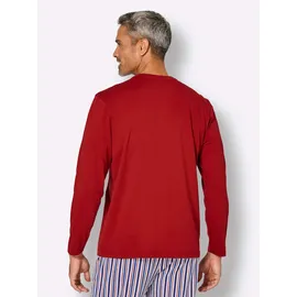 Witt Weiden Schlafanzug-Shirt in kirsche, | Gr.: 52/54
