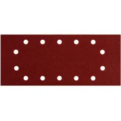 Metabo 10 Schleifblätter 115x280 mm, P40, Holz+Metall, Serie "professional", 14 Löcher, zum Spannen, für Sander