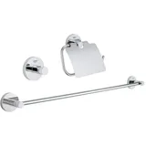 Grohe Badaccessoire-Set Silber
