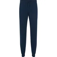 Ammann Schlafanzug Organic Calgary Hose lang Blau XXL