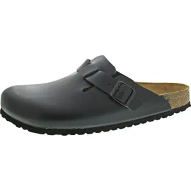 Birkenstock Boston Naturleder schmal schwarz 44