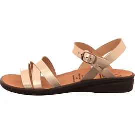 GANTER Damen Sonnica-e Sandale, Silber, 39 EU Schmal