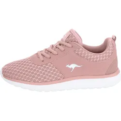 Sneaker KANGAROOS, Damen, Gr. 37, rosa, Synthetik, Textil, sportlich, Schuhe