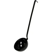 RIESS Riess, Schöpflöffel 9cm, Emaille, schwarz,