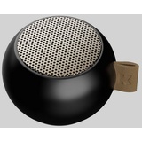 KREAFUNK aGO Mini, Bluetooth Lautsprecher, Speaker, TWS Kopplung für Stereo Sound, Voice Assistent, wasserdicht, Black