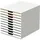 Durable Schubladenbox Varicolor Mix 10 28 x 29,2 x 35,6 cm 10-tlg. weiß