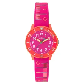 s.Oliver Kinder-Armbanduhren Analog Quarz SO-3774-PQ